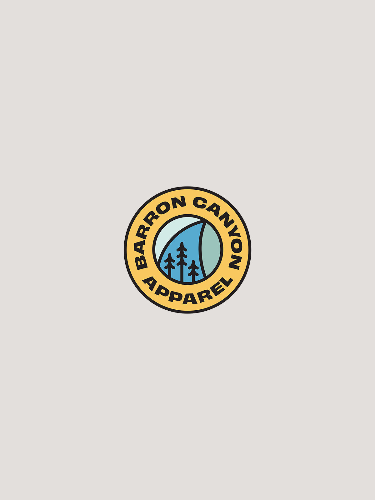 Barron Canyon Apparel Logo Sticker
