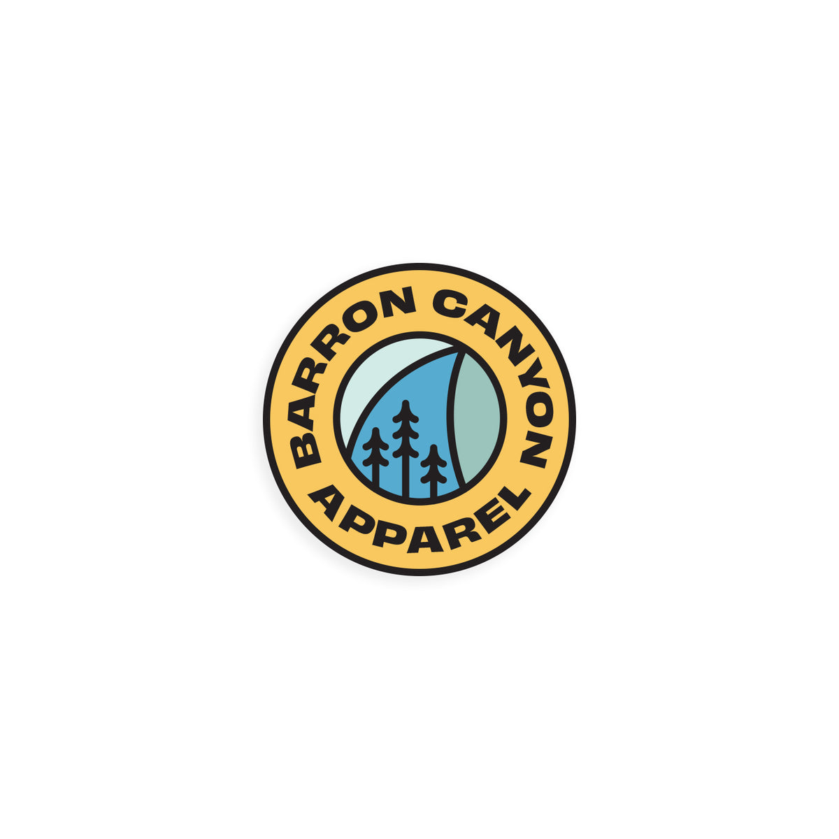 Barron Sticker Barron Canyon Apparel Logo Sticker - Barron Canyon Apparel