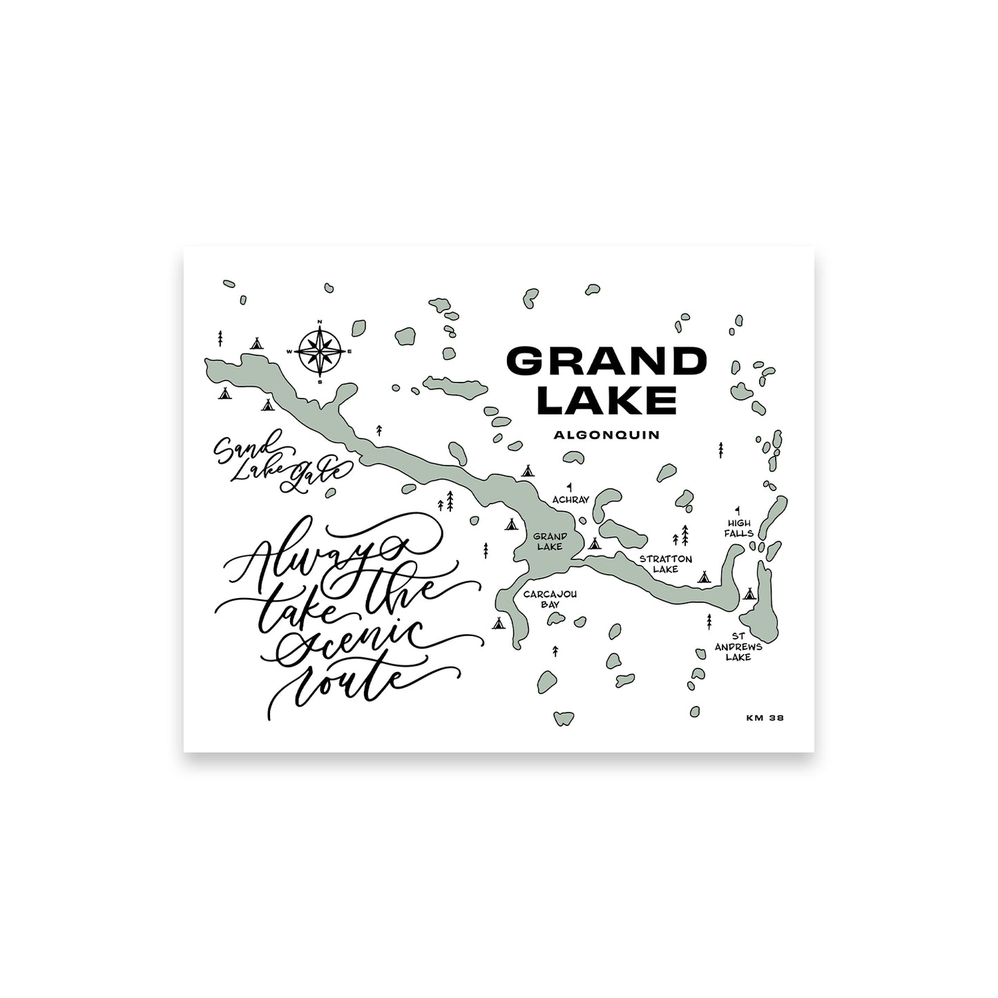 Grand Lake Print