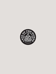 Lake of Two Rivers Sticker
